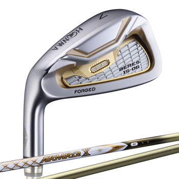 BERES(ベレス) IS-06 アイアン レフティ 9本組(5-11、AW、SW) ARMRQ X 2Sグレード/本間ゴルフ 