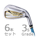 BERES(ベレス) IE-06 アイアン 6本組(6-11) ARMRQ X 43  3Sグレード/本間ゴルフ 